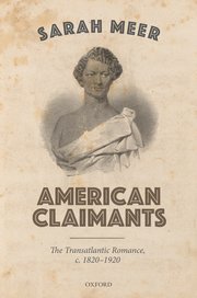 Book cover with bust of male figure in a toga.