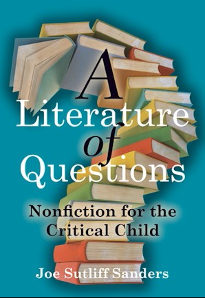 Book cover. A stack of books form the shape of a question mark.